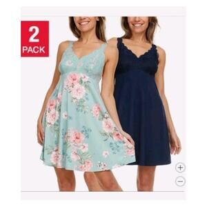 Flora Nikrooz Women's Chemise, 2-pack-Large (open box)